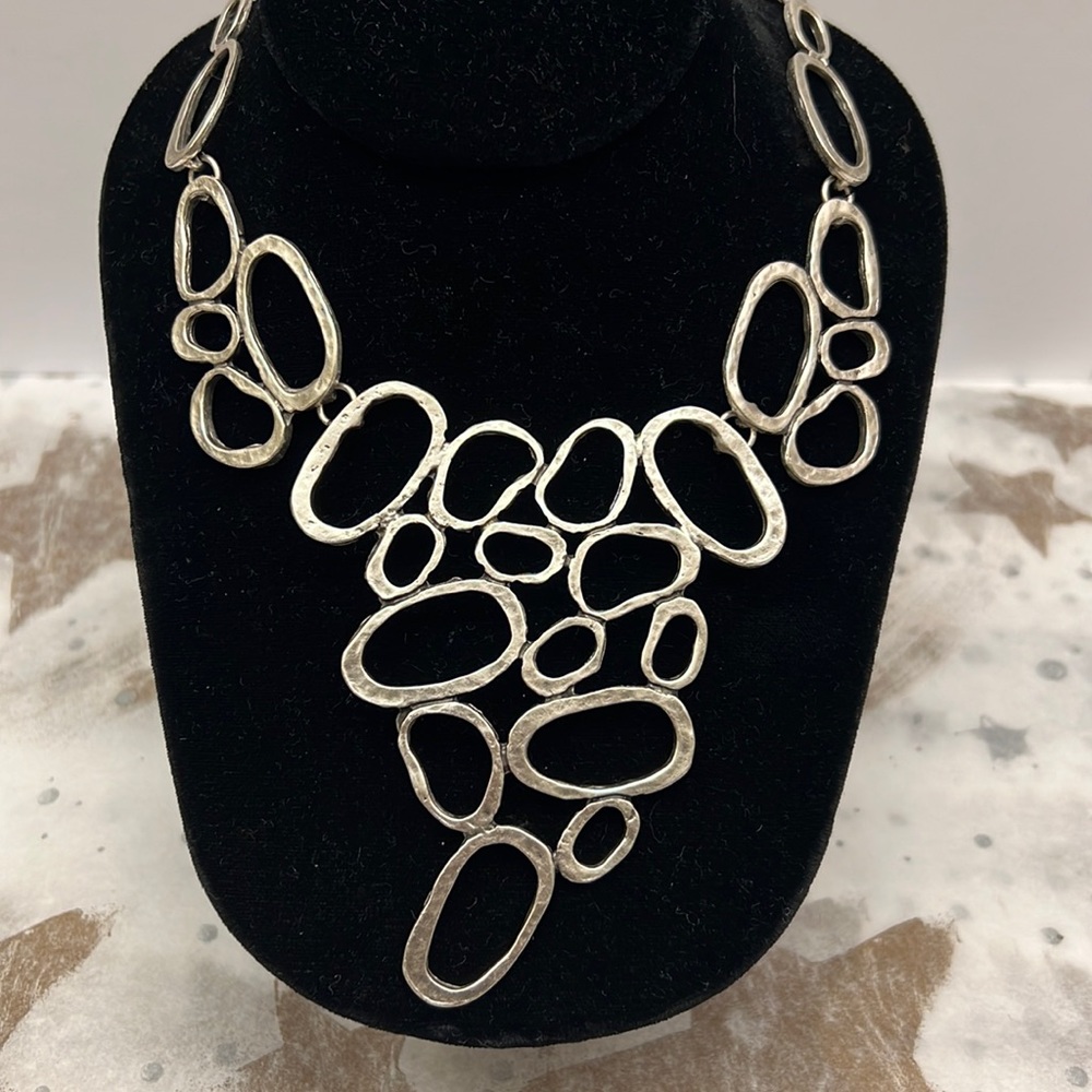 Chanour Pewter Necklace